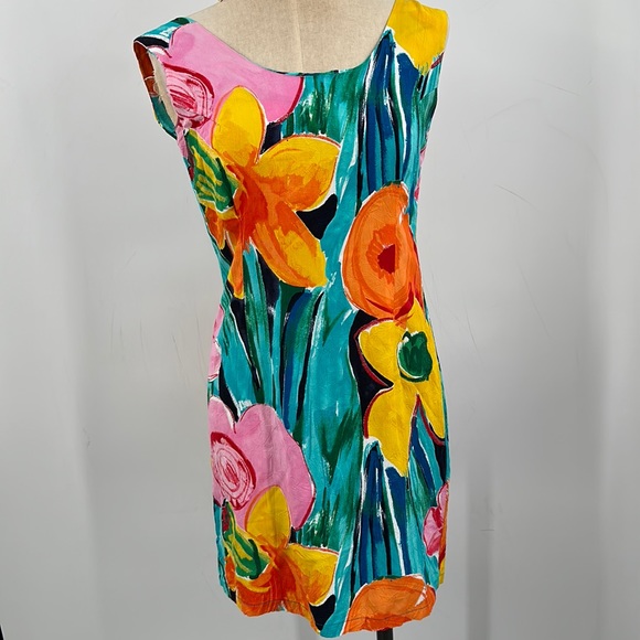 Jams World Dresses Vintage Jams World Mini Dress Floral Womens Size